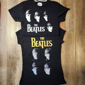 🎶MUSIC BUNDLE!🎶The Beatles Iconic Faces Graphic T-Shirts Classic Vtg.-S